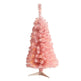 3’ Pink Artificial Christmas Tree with 50 LED Lights and 118 Bendable Branches-Christmas Tree-Parc Decor