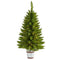 3’ Providence Pine Artificial Christmas Tree in Metal Pot with 50 Warm White Lights and 114 Bendable Branches-Christmas Tree-Parc Decor