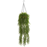 3’ Willow Artificial Plant Hanging Basket-Hanging-Parc Decor