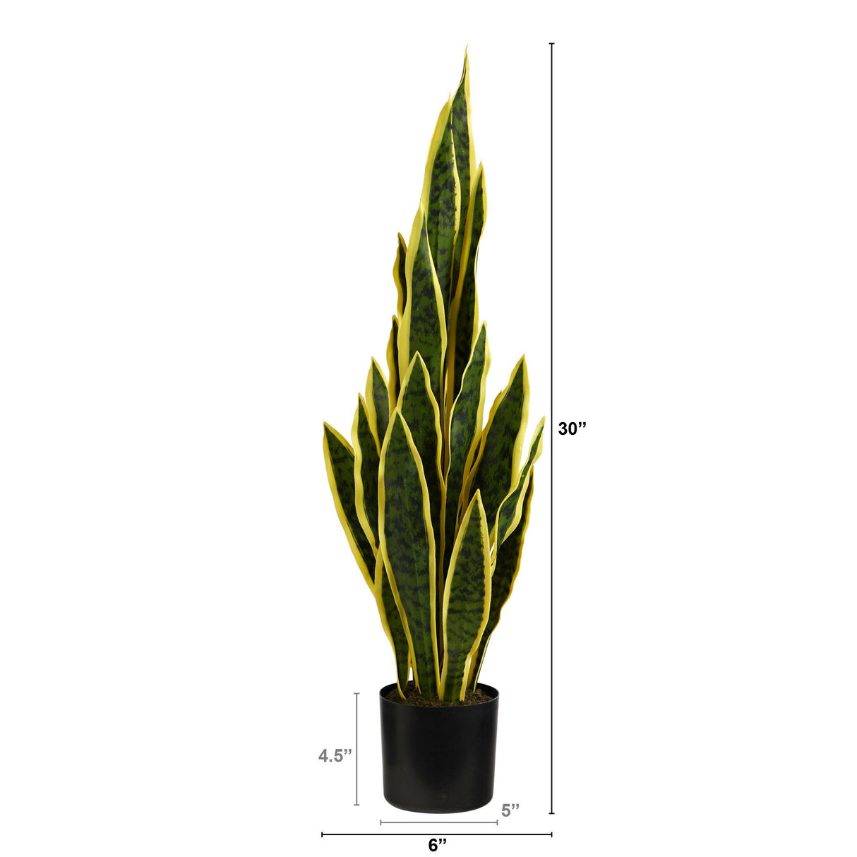 30” Sansevieria Artificial Plant-Parc Decor