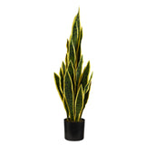 30” Sansevieria Artificial Plant-Parc Decor