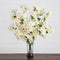 30” Artificial Bougainvillea Arrangement in Glass Vase-Arrangement-Parc Decor