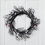 30" Halloween Gazing Eyeballs Twig Wreath-Wreath-Parc Decor