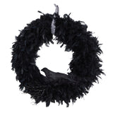 30" Halloween Raven Wreath-Wreath-Parc Decor