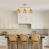 30 Inch Paddy 3-Light Chandelier
