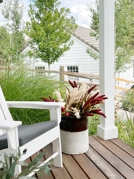 30” Sorghum Harvest Silk Flower (Set of 12) - Various Colors-Stem-Parc Decor