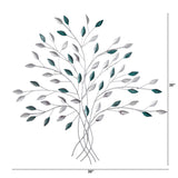 30” x 30” Hand-Painted Metal Tree of Life Wall Art Decor-Parc Decor