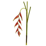 31’’ Hanging Heliconia Artificial Flower (Set of 4)-Stem-Parc Decor