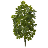 32’’ Green Baby Schefflera Artificial Plant (Real Touch) (Set of 2)-Parc Decor