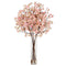 32” Artificial Cherry Blossom Arrangement with Glass Cylinder Vase-Arrangement-Parc Decor