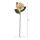 32” Hydrangea Artificial Flower (Set of 6)-Stem-Parc Decor