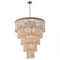 32 Inch Nelly 9-Light Bohemia Wood Beaded Chandelier-吊灯-Parc Decor