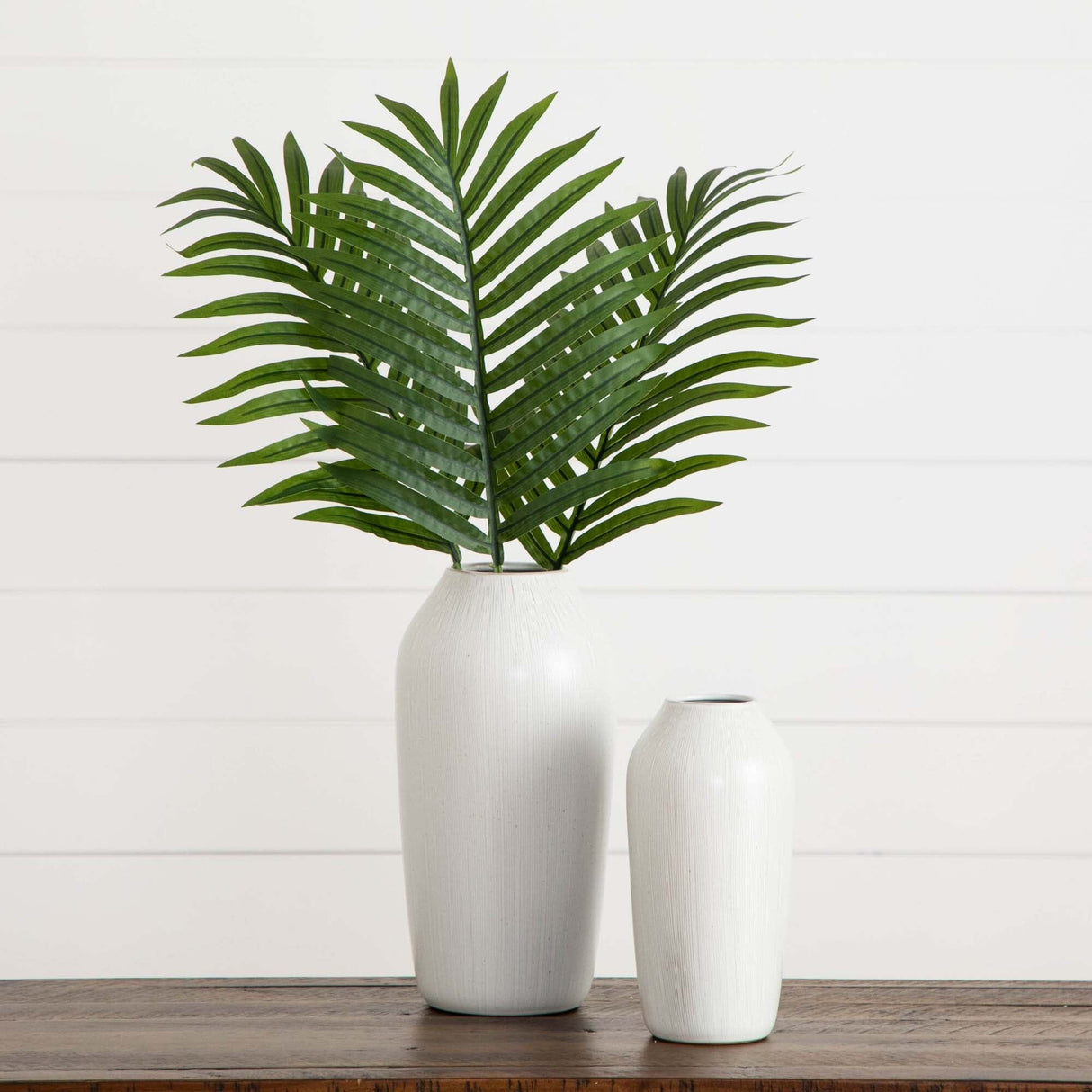 33" Artificial Palm Frond Stems - Set of 3-Stem-Parc Decor