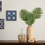 33" Artificial Palm Frond Stems - Set of 3-Stem-Parc Decor