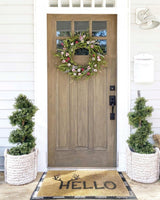 33” Boxwood Topiary Spiral Artificial Tree (Indoor/Outdoor)-Tree-Parc Decor