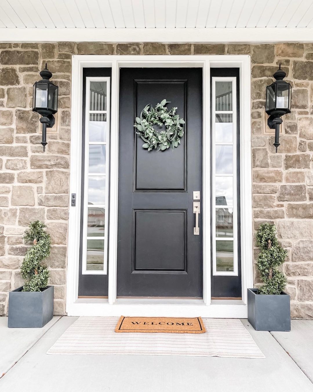 33” Boxwood Topiary Spiral Artificial Tree (Indoor/Outdoor)-Tree-Parc Decor