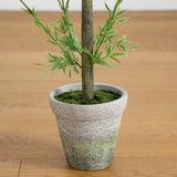 34” Lavender Topiary Artificial Tree-Parc Decor