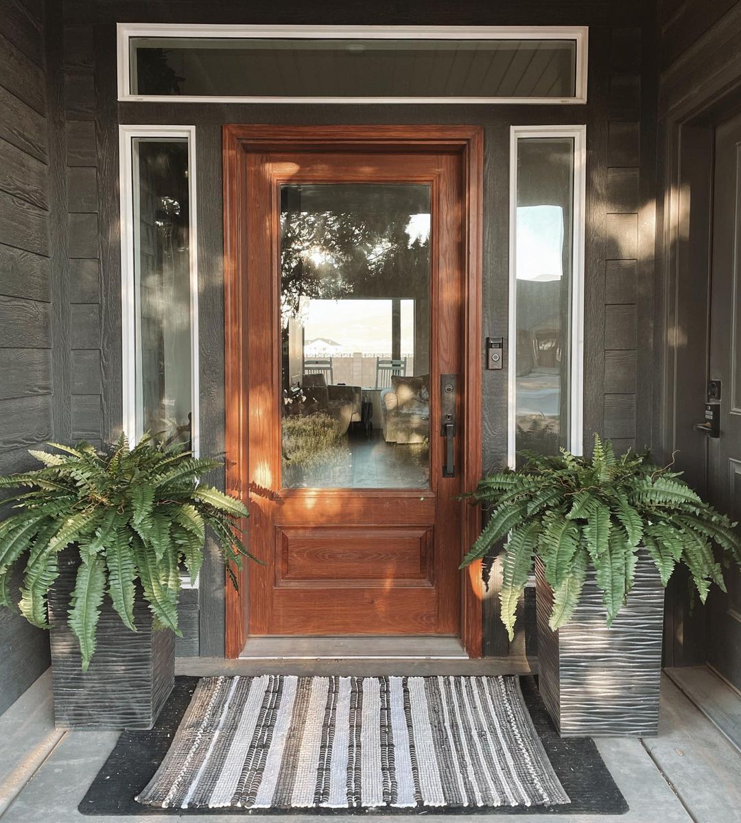 35” Boston Fern Artificial Plant (Set of 2)-Parc Decor