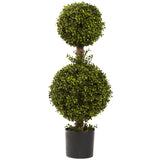 35” Double Boxwood Topiary-Parc Decor