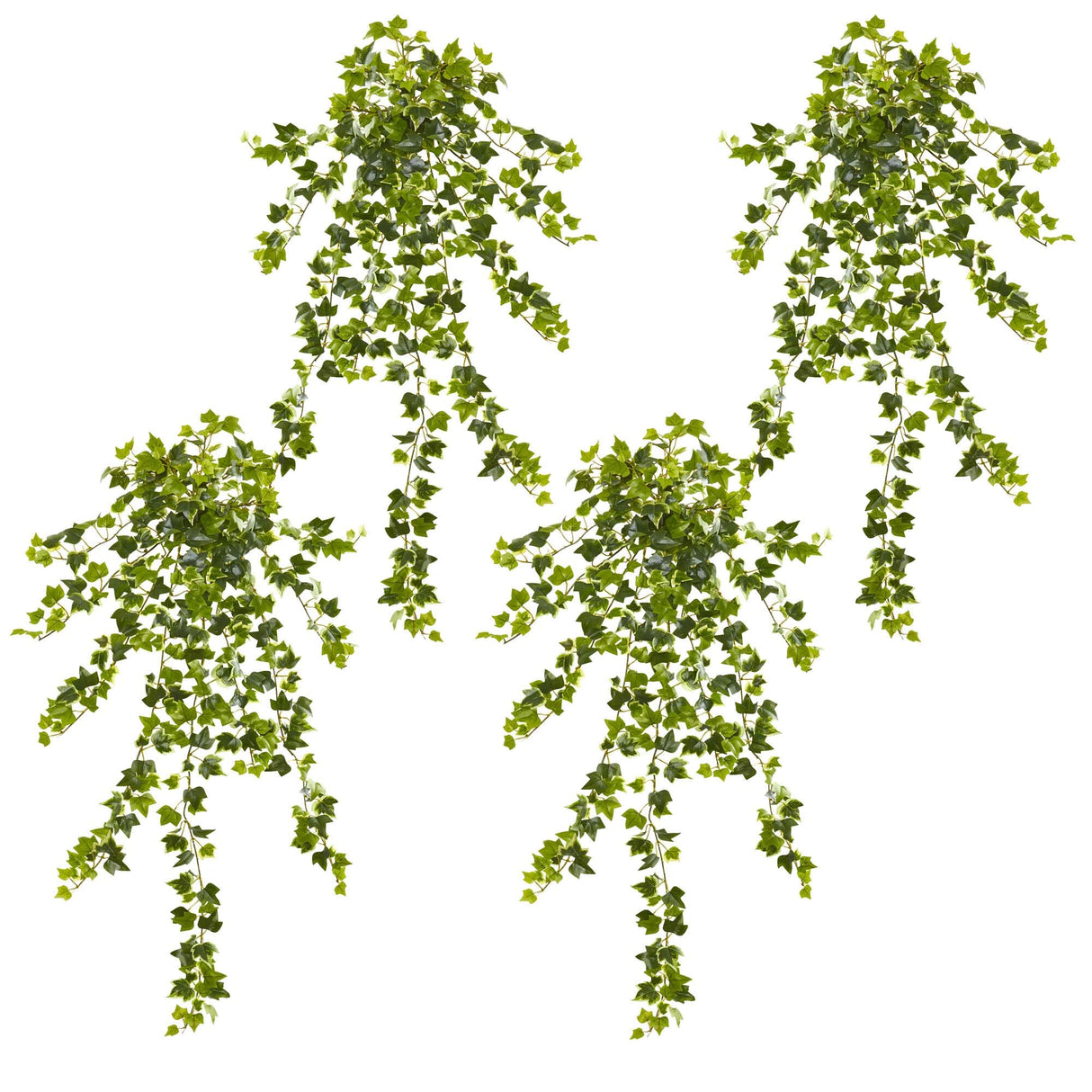 35” Ivy Artificial Hanging Plant (Set of 4)-Parc Decor