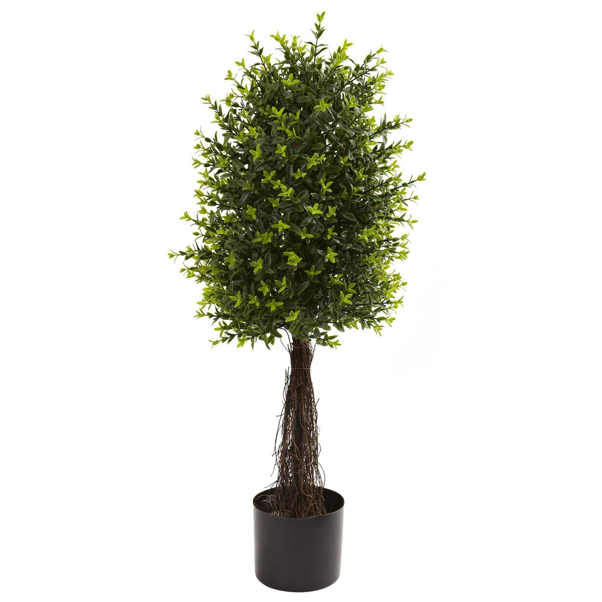 35'' Ixora Topiary UV Resistant (Indoor/Outdoor)-Parc Decor