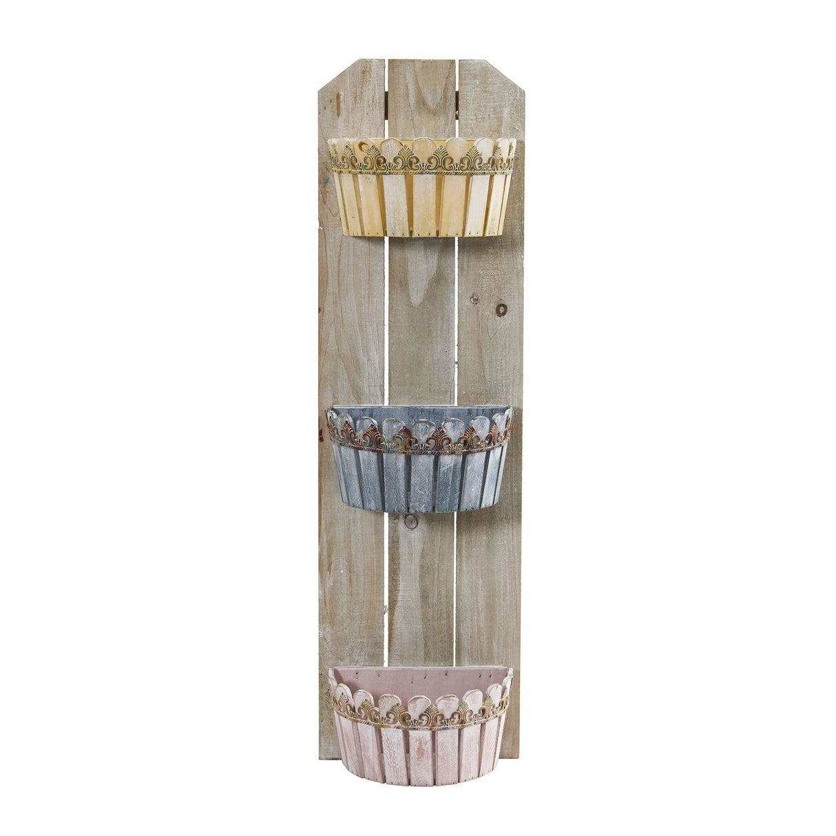 35” Triple Wall Planter-Parc Decor