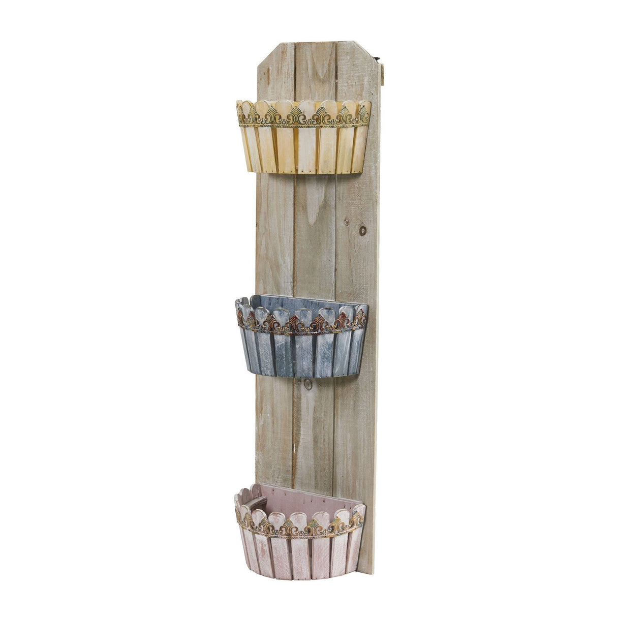 35” Triple Wall Planter-Parc Decor
