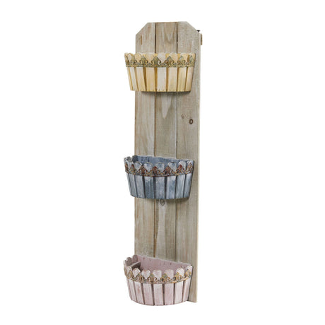 35” Triple Wall Planter-Parc Decor