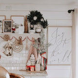 35'' Frosted Pine Artificial Christmas Tree in Decorative Planter-Christmas Tree-Parc Decor