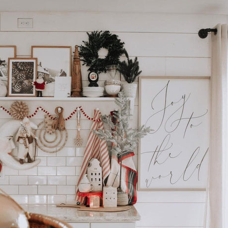 35'' Frosted Pine Artificial Christmas Tree in Decorative Planter-Christmas Tree-Parc Decor