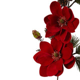 36” Magnolia and Pine Artificial Flower (Set of 2)-Parc Decor