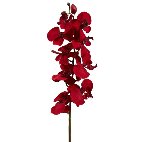 36” Christmas Phalaenopsis Orchid Artificial Flower (Set of 4)-Stem-Parc Decor