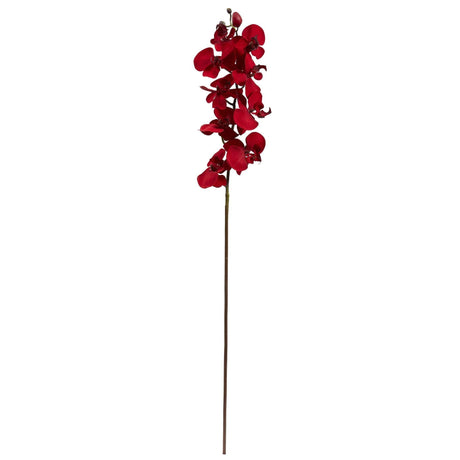 36” Christmas Phalaenopsis Orchid Artificial Flower (Set of 4)-Stem-Parc Decor