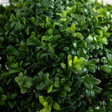 38” Boxwood Artificial Topiary Tree in Decorative Bowl (Indoor/Outdoor)-Parc Decor