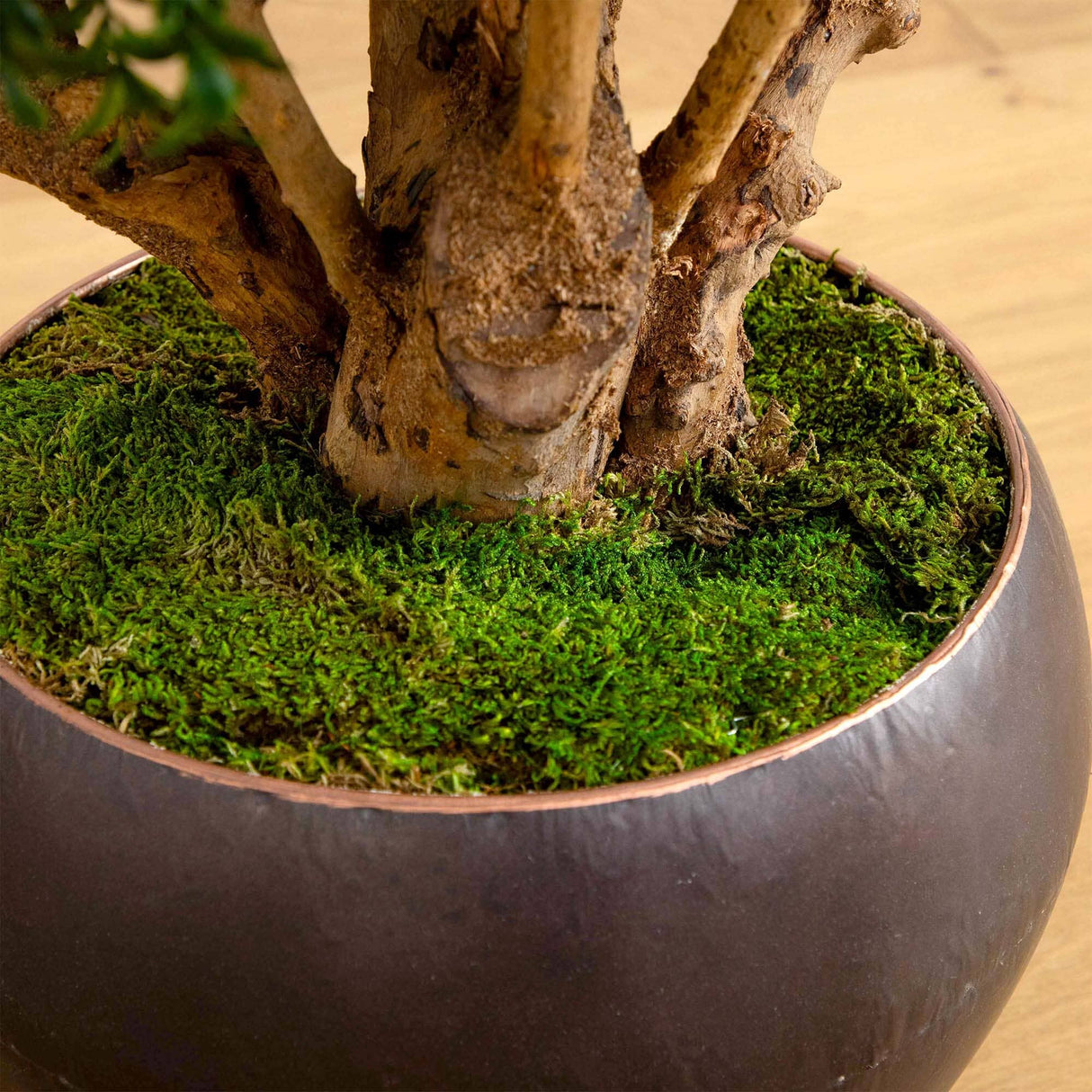 38” Boxwood Artificial Topiary Tree in Decorative Bowl (Indoor/Outdoor)-Parc Decor