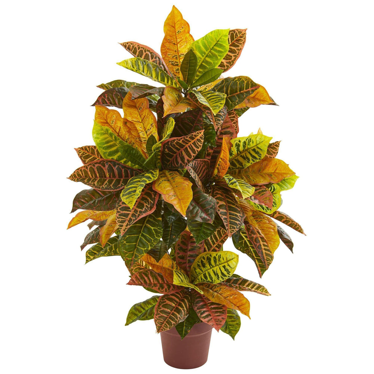 39” Croton Artificial Plant (Real Touch)-Parc Decor