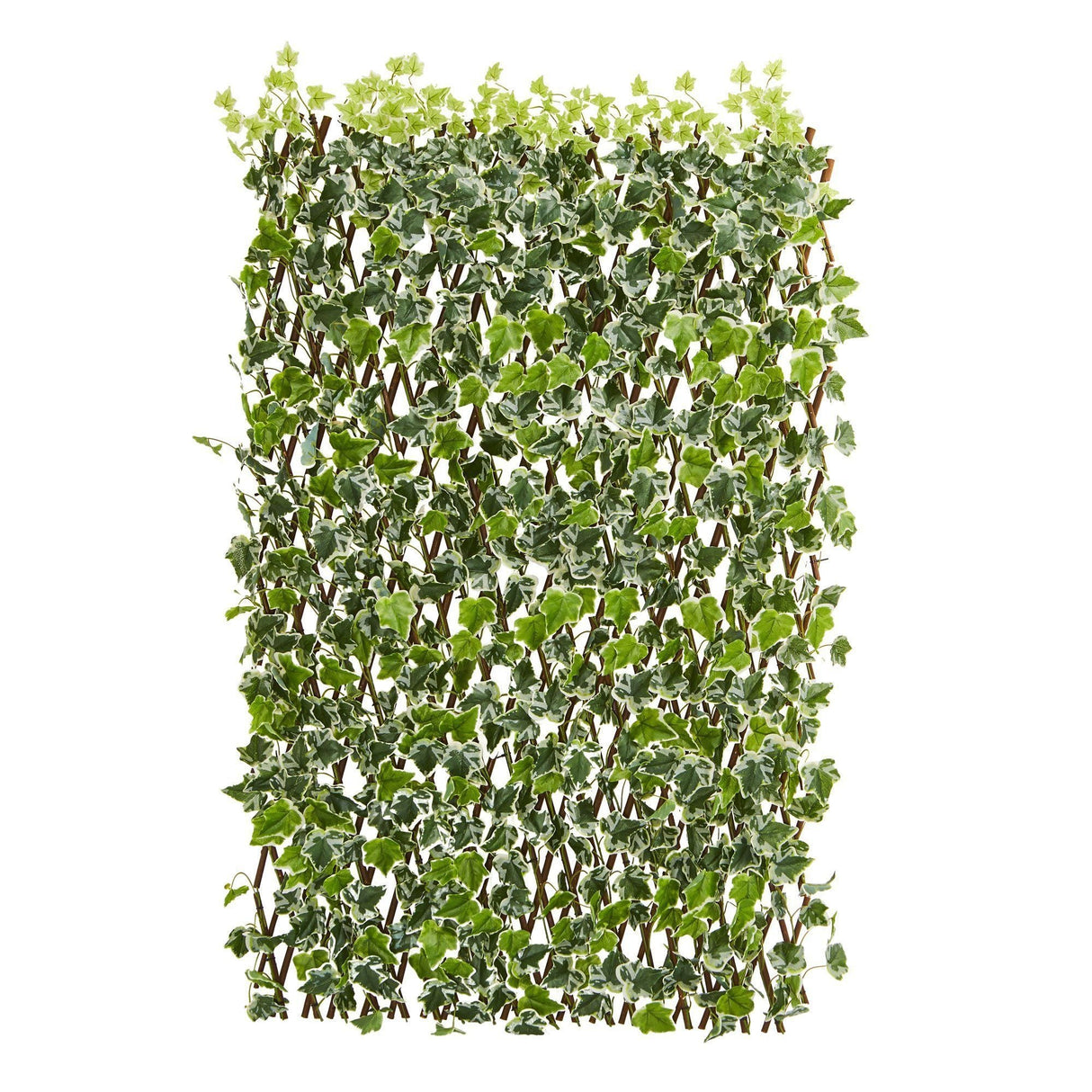 39” English Ivy Expandable Fence UV Resistant & Waterproof Trellis-Parc Decor