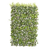 39” English Ivy Expandable Fence UV Resistant & Waterproof Trellis-Parc Decor