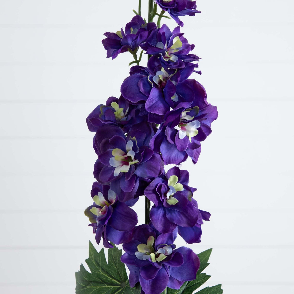 39" Artificial Delphinium Flower Stems- Set of 3-Stem-Parc Decor