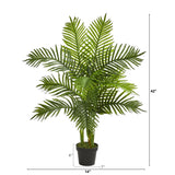 3.5' Areca Palm Artificial Tree (Real Touch)-Parc Decor