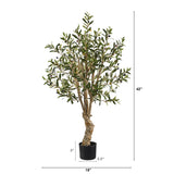 3.5’ Artificial Olive Tree-Parc Decor