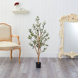 3.5’ Artificial Olive Tree-Parc Decor