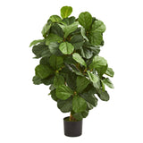 3.5’ Fiddle Leaf Artificial Tree-Parc Decor