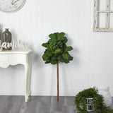 3.5' Fiddle Leaf Artificial Tree (No Pot)-Parc Decor