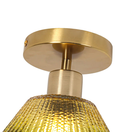 3.5 Inch Paula 1-Light Semi-Flush Mount Ceiling Light-Parc Decor