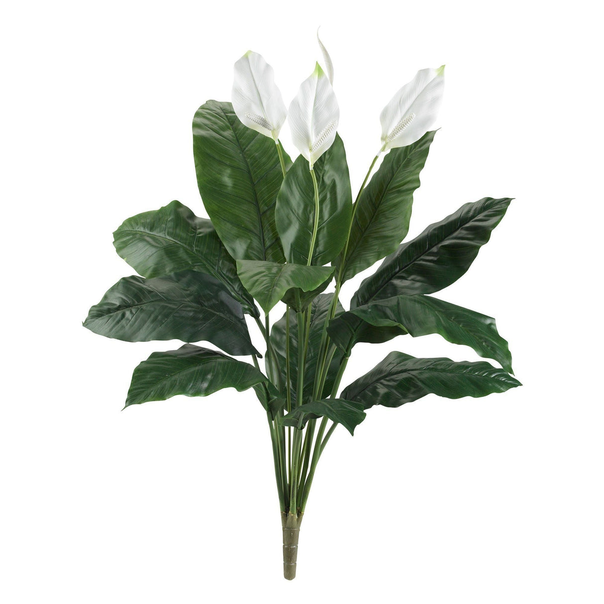 3.5’ Spathiphyllum Artificial Plant (Set of 2)-Parc Decor