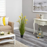 3.5’ Wheat Grain Artificial Plant-Parc Decor