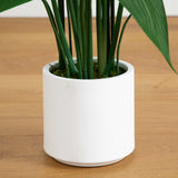 3.5' Artificial Sky Bird Tree in White Decorative Planter-Tree-Parc Decor