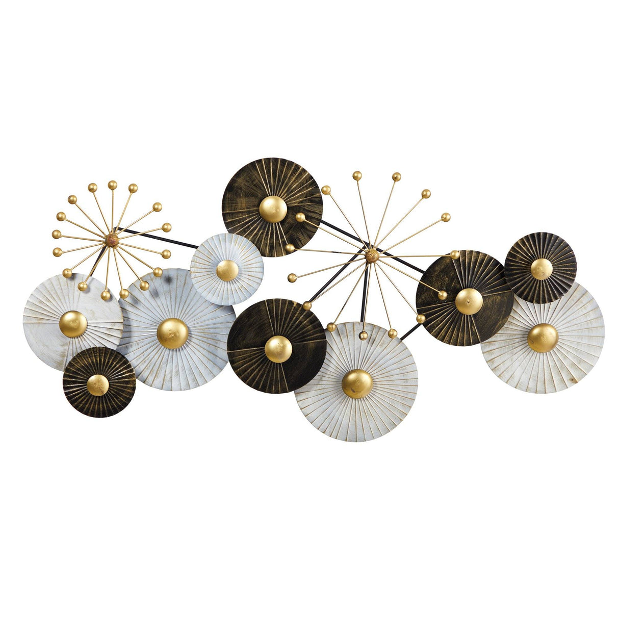 3.5’ x 2’ Urban Layered Metal Wall Art Decor-Parc Decor