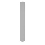 3"W Solid Wood Hover Plank Corner/Wall Accent Light Plug-In Almond Finish by Home Concept
